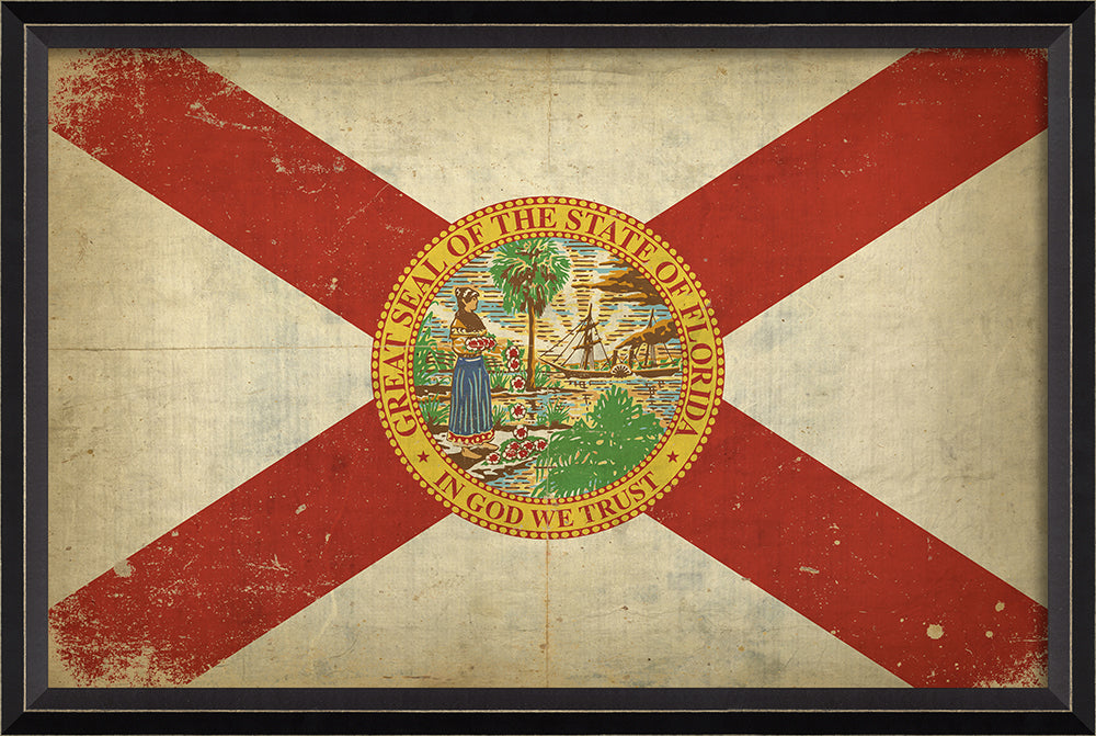 US State Flag Art Series