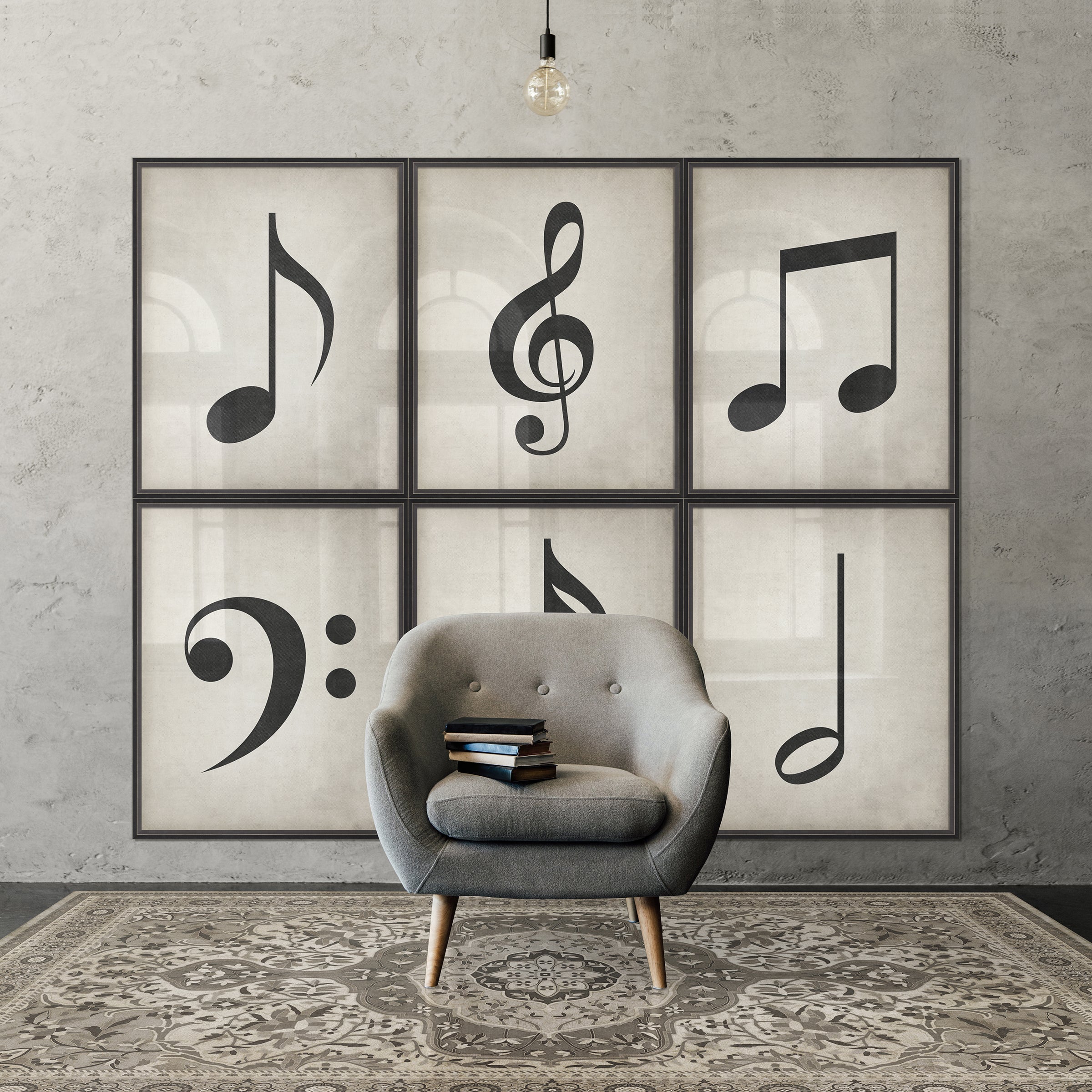 Music Notes Art Series