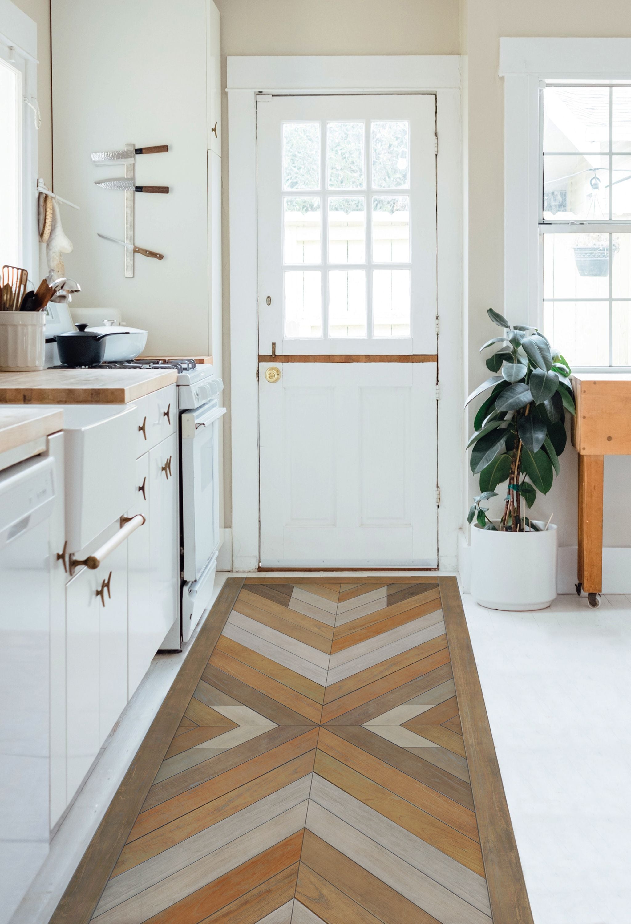 Norwegian Wood Custom Washable Vinyl Area Rugs