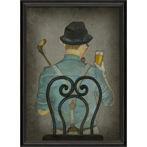 Golf and Brews - Gentleman's Leisure Vice Art