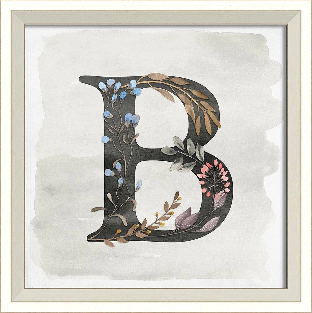 Garden Alphabet Art Series
