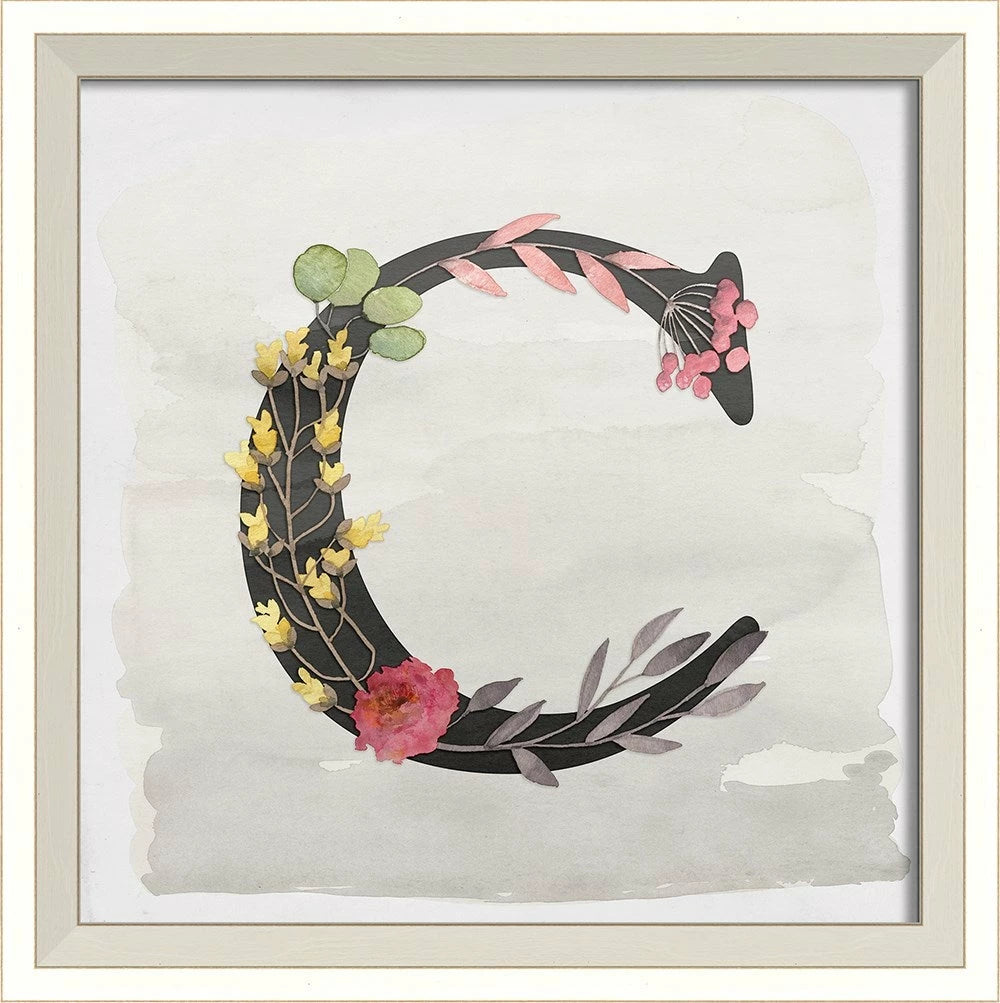 Garden Alphabet Art Series