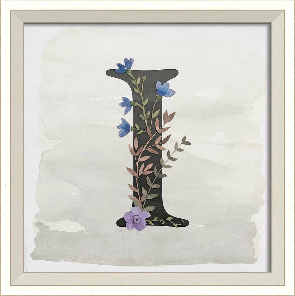 Garden Alphabet Art Series