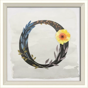 Garden Alphabet Art Series