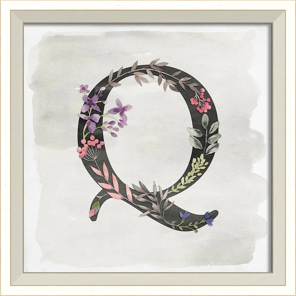 Garden Alphabet Art Series