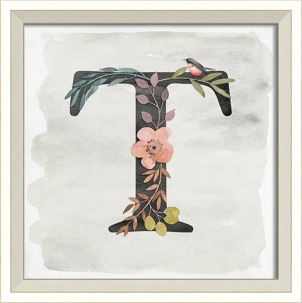 Garden Alphabet Art Series