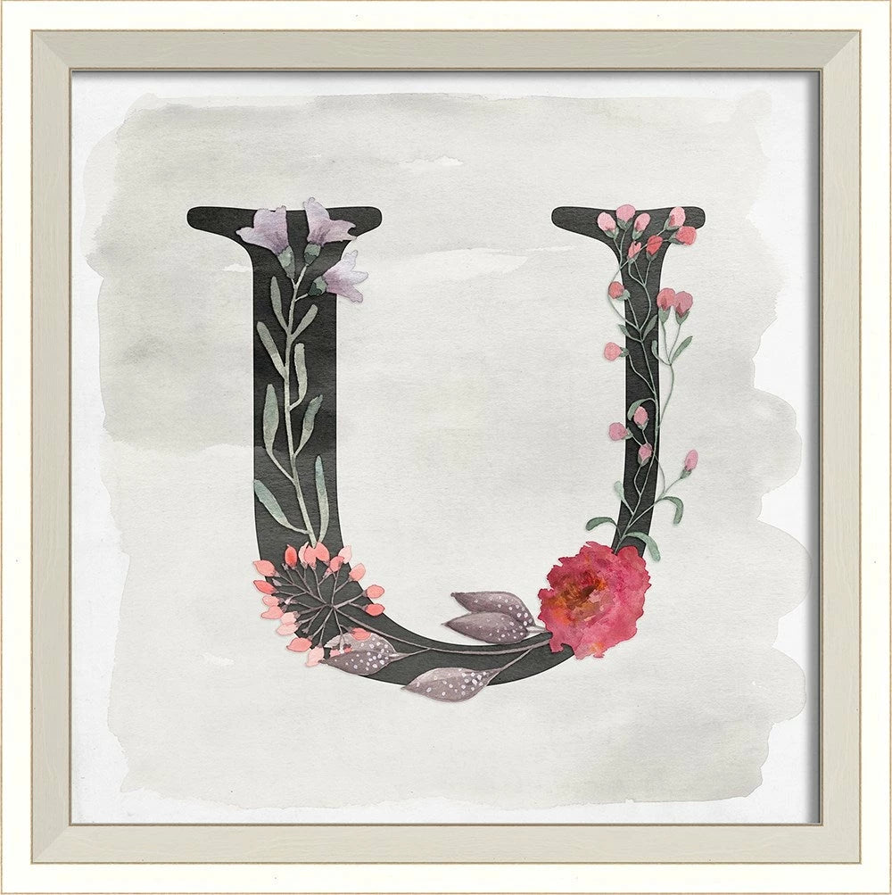 Garden Alphabet Art Series