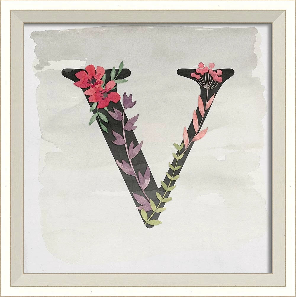 Garden Alphabet Art Series