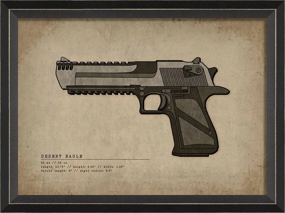 Desert Eagle Gun Art