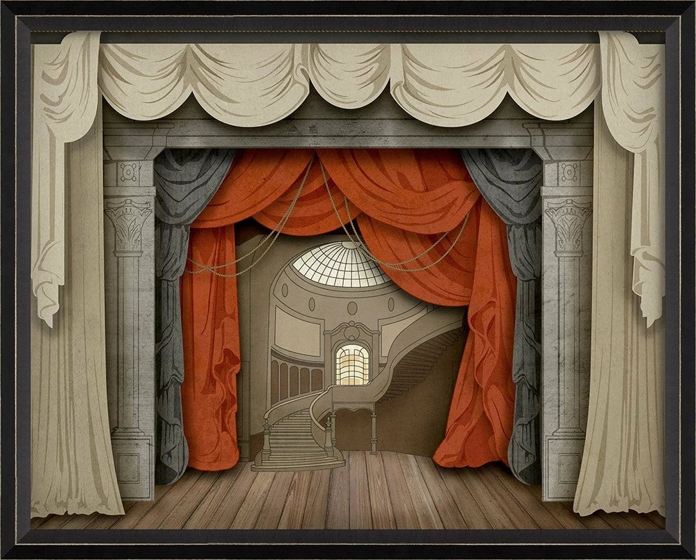 Theater Stage of "Act Well Your Part"  no characters