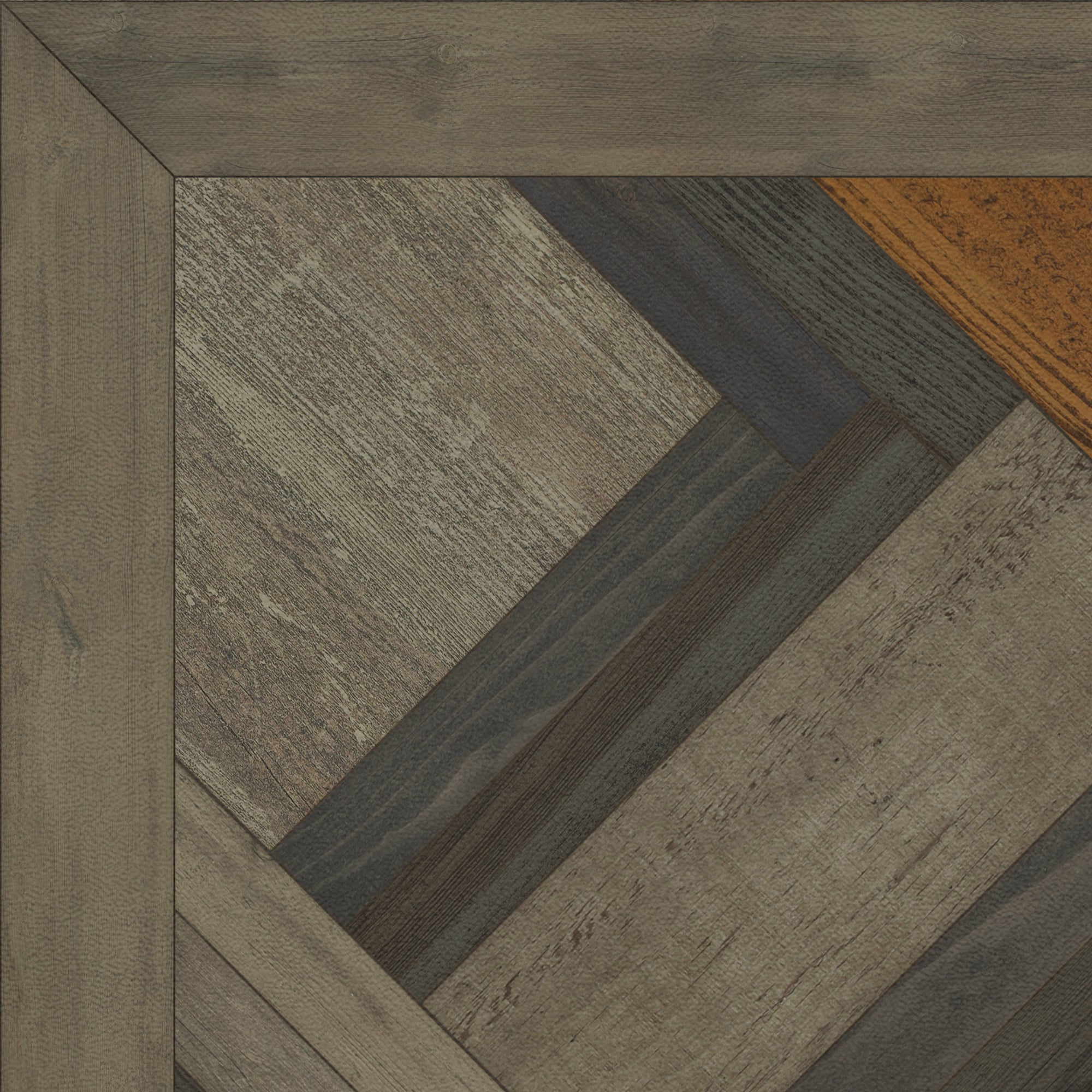 Appalachian Washable Vinyl Area Rugs - In Great Grandeur