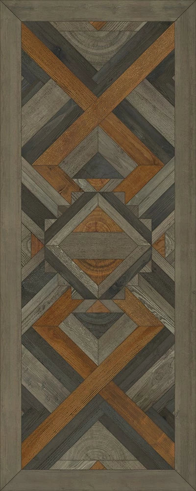 Wooded Slopes - In Great Grandeur Washable Vinyl Area Rugs