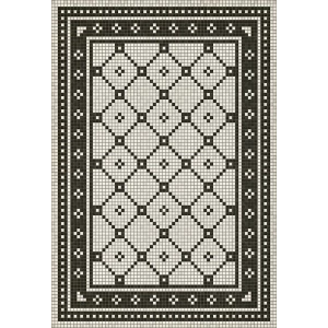 Allerton Mosaic Washable Vinyl Area Rugs
