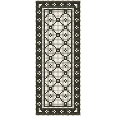 Allerton Mosaic Washable Vinyl Area Rugs