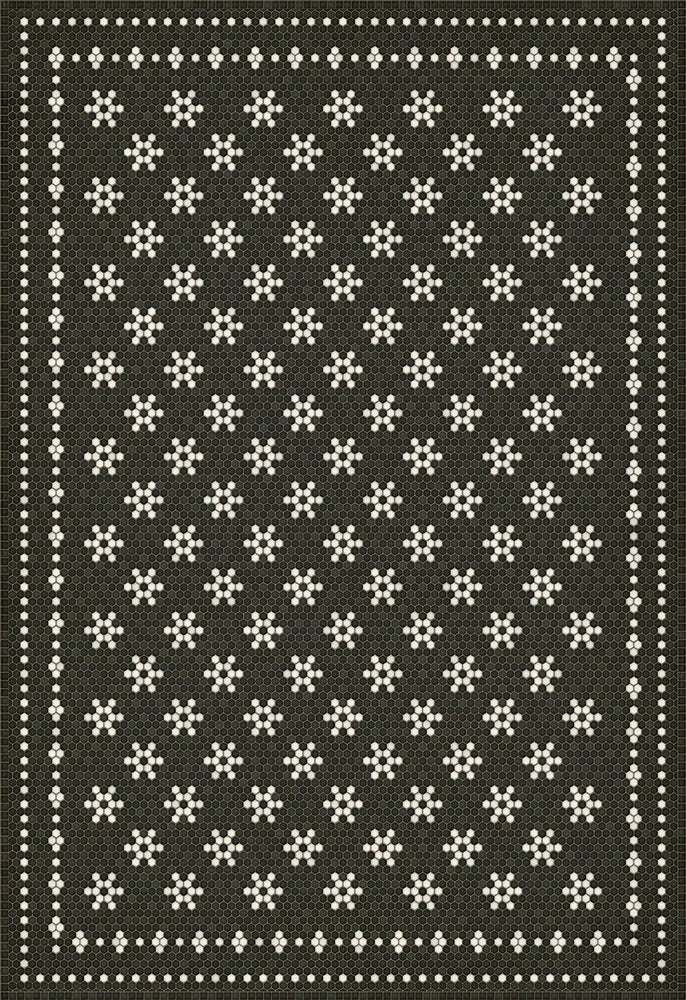 Mosaico B - Alfombra de vinilo Clemont