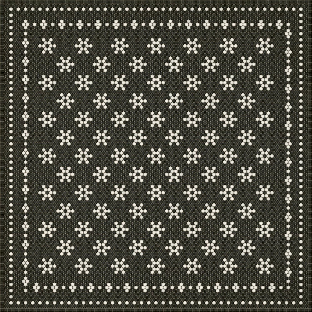 Mosaico B - Alfombra de vinilo Clemont