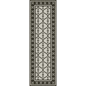 Pelham Bay Park Mosaic Washable Vinyl Area Rug | Commercial & Home Decor