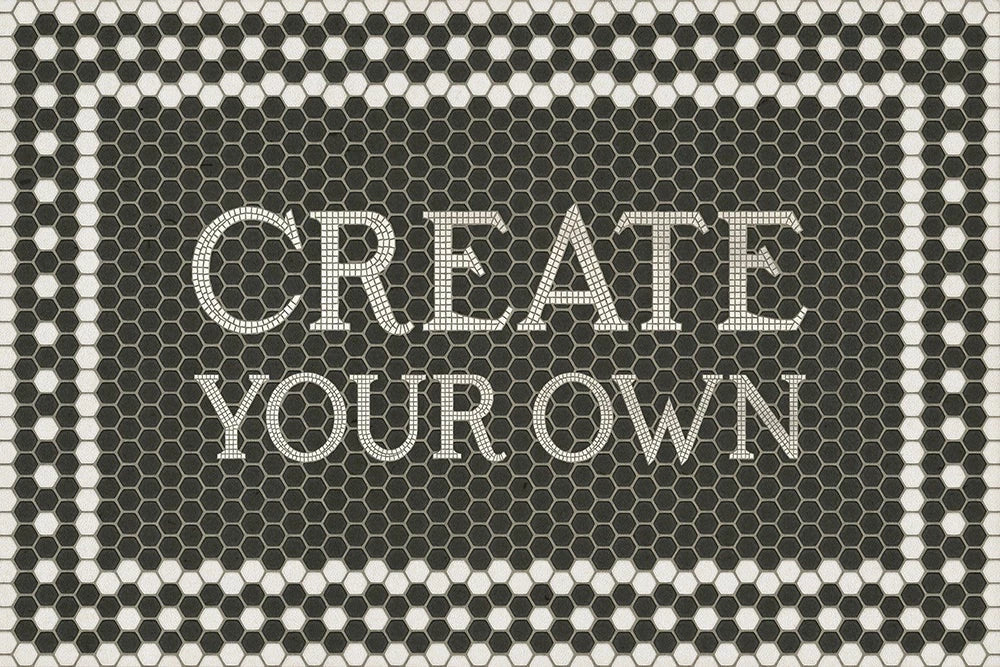 Custom Mosaic Vinyl Floor Mats, Desk Mats and Placemats