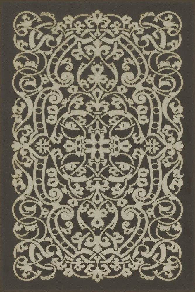 Pattern 77 Beethoven Washable Vinyl Area Rugs