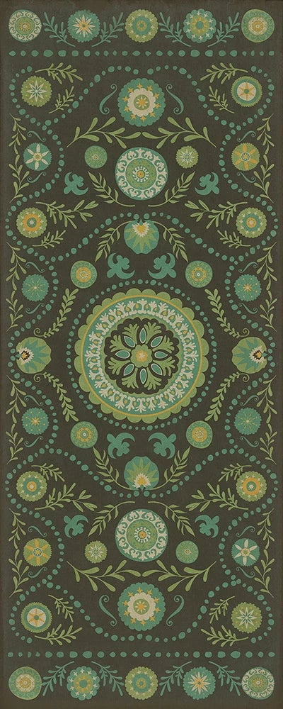 A Hedge Between Keeps Vinyl Area Rug Series - Pattern 38