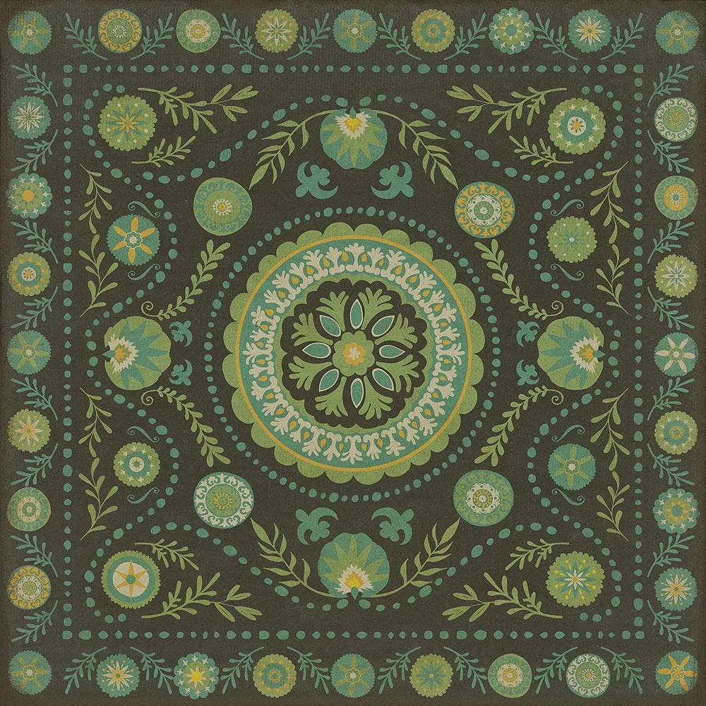 A Hedge Between Keeps Vinyl Area Rug Series - Pattern 38