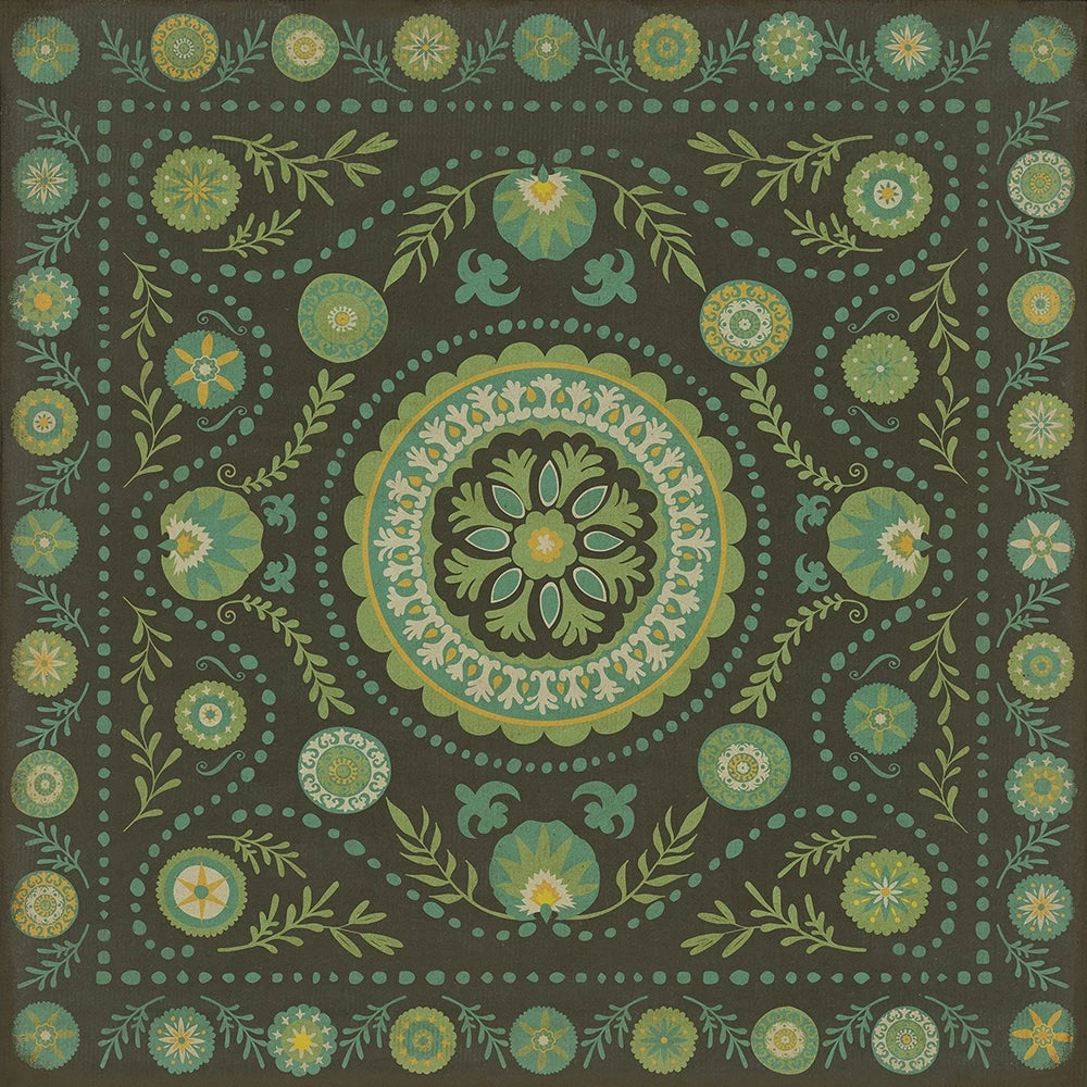 A Hedge Between Keeps Vinyl Area Rug Series - Pattern 38