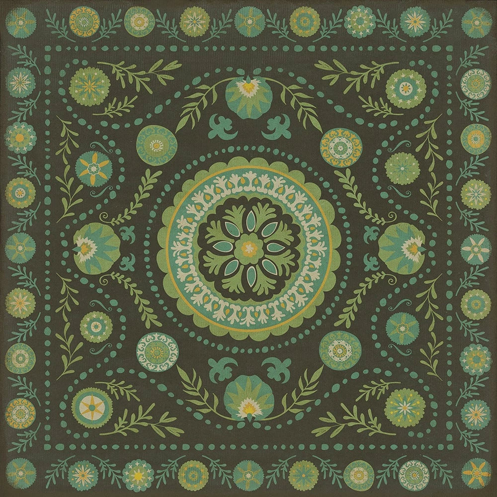 A Hedge Between Keeps Vinyl Area Rug Series - Pattern 38
