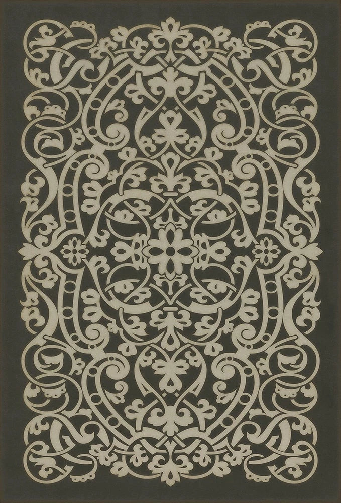 Pattern 77 Beethoven Washable Vinyl Area Rugs