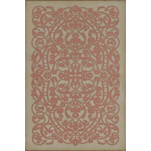 Pattern 77 "Brahms" Vinyl Mats and Rugs - Interior Mojo llc