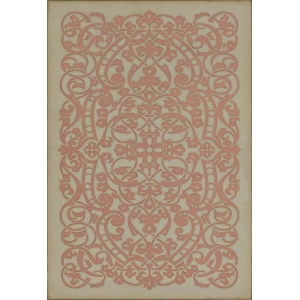 Pattern 77 "Brahms" Vinyl Mats and Rugs - Interior Mojo llc