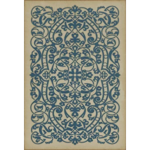 Pattern 77 "Tchaikovsky" Vinyl Mats and Rugs - Interior Mojo llc