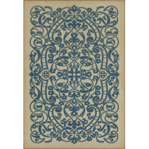 Pattern 77 "Tchaikovsky" Vinyl Mats and Rugs - Interior Mojo llc
