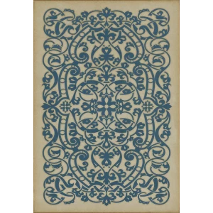 Pattern 77 "Tchaikovsky" Vinyl Mats and Rugs - Interior Mojo llc