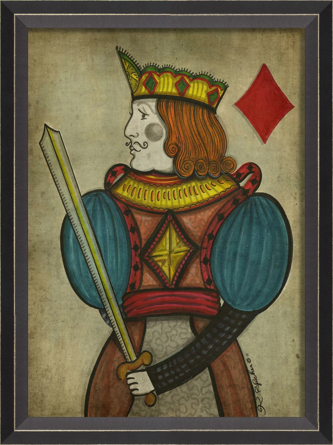 Signed Kings Rule Art