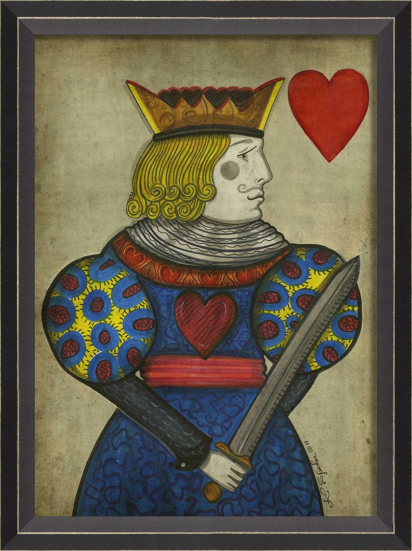 Signed Kings Rule Art