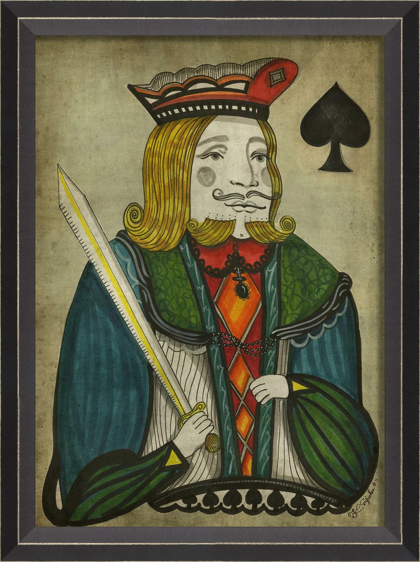 Signed Kings Rule Art