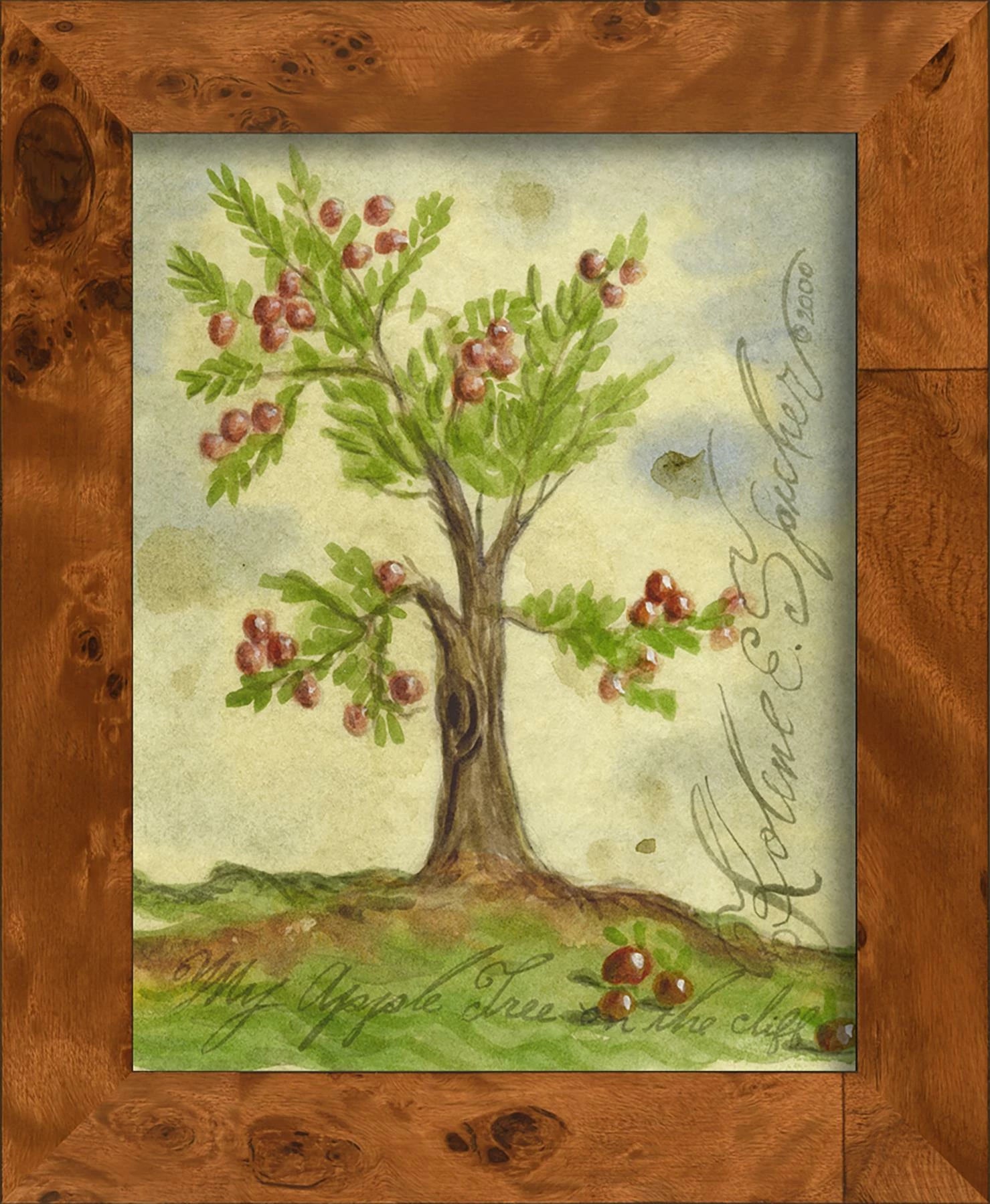 Signed, Tree Species Art Collection