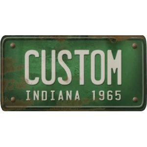 Custom Acrylic License Plate Art
