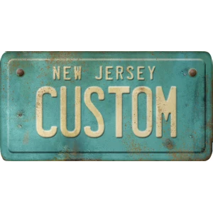 Custom Acrylic License Plate Art