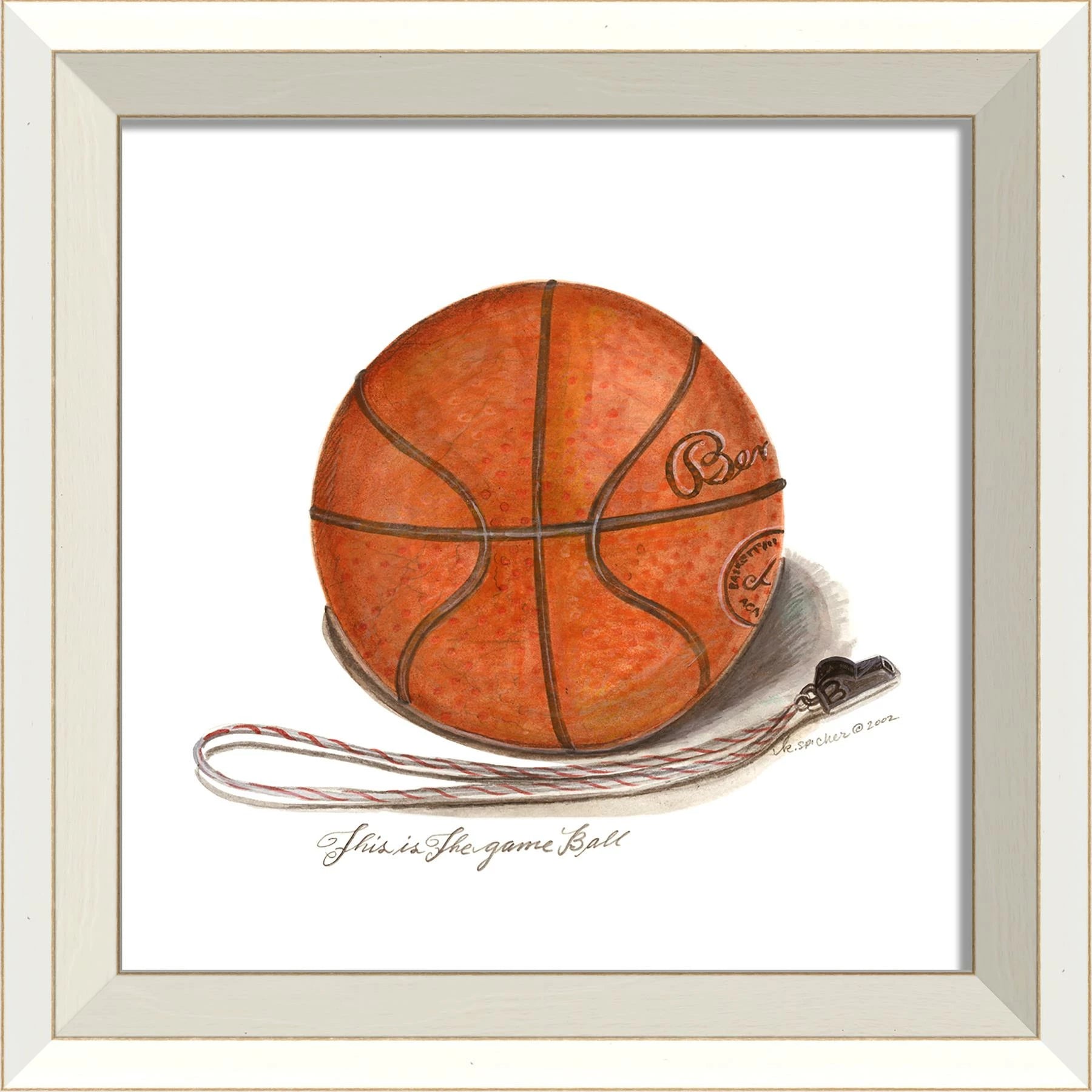 Kolene Spicher Signature Series: Exclusive Basketball on White