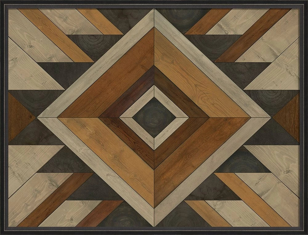 Bornhardt Norwegian Wood Custom Sized Washable Vinyl Area Rug