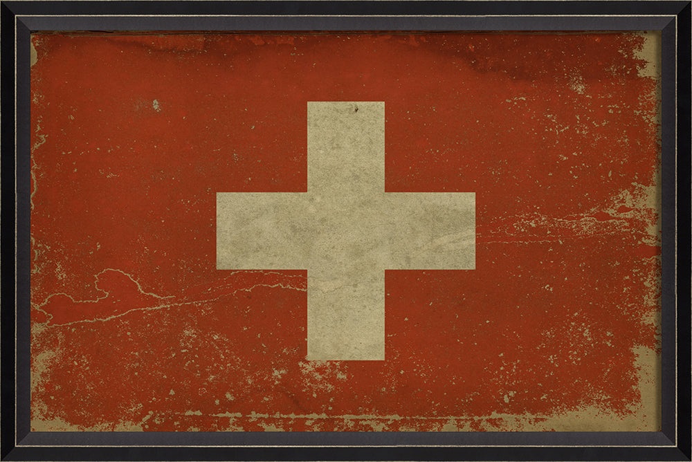 Swiss Flag Art