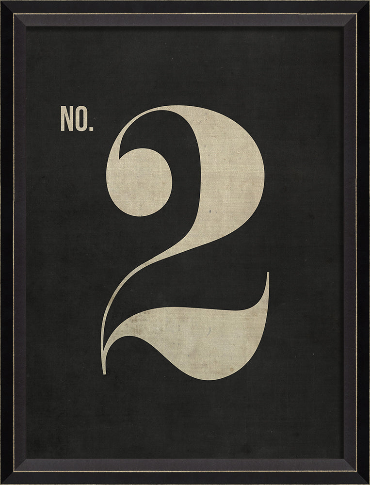 No. 2 on Black