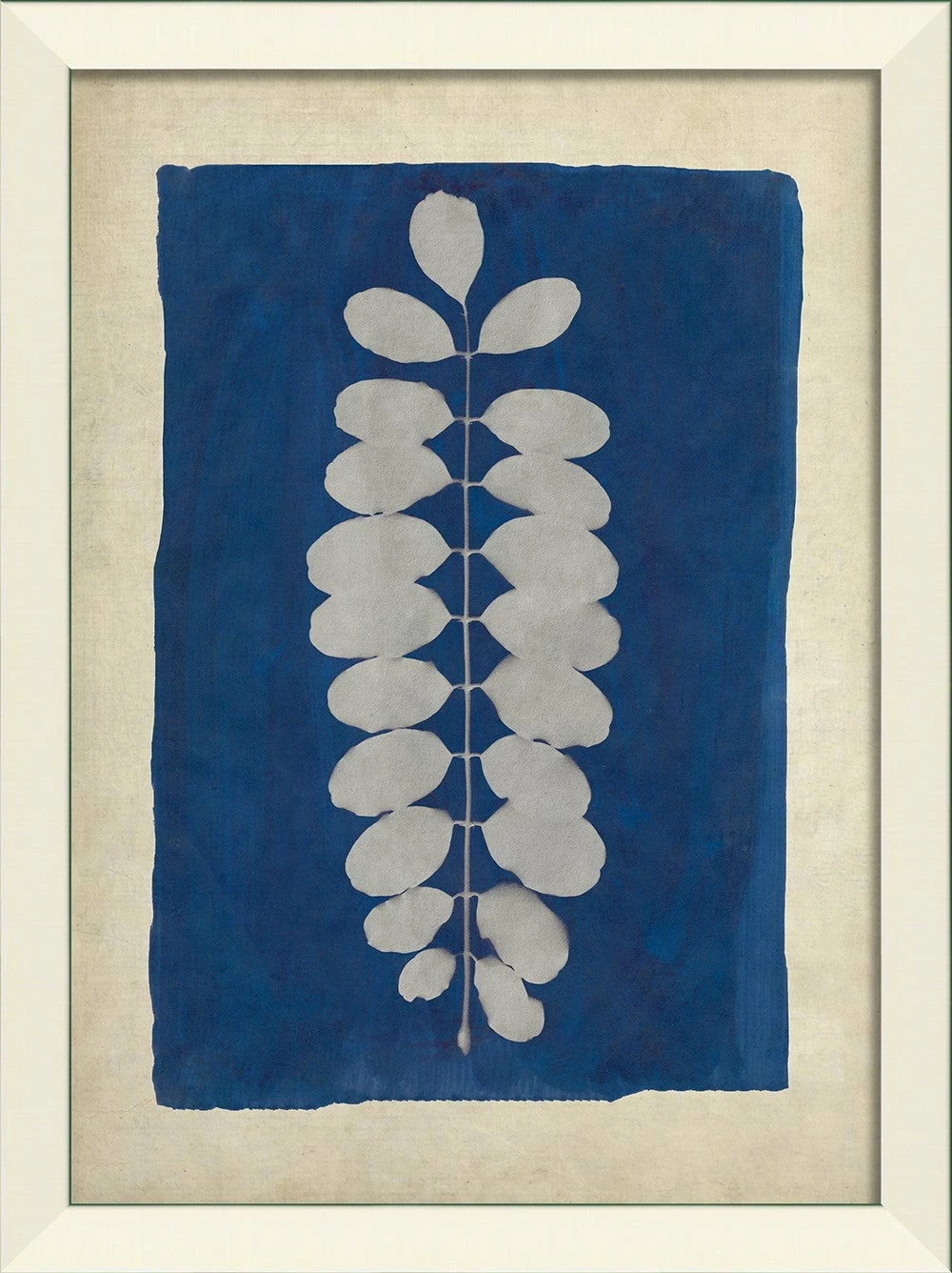 Plants on Blue Art Series