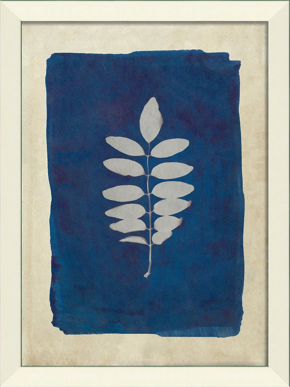 Plants on Blue Art Series