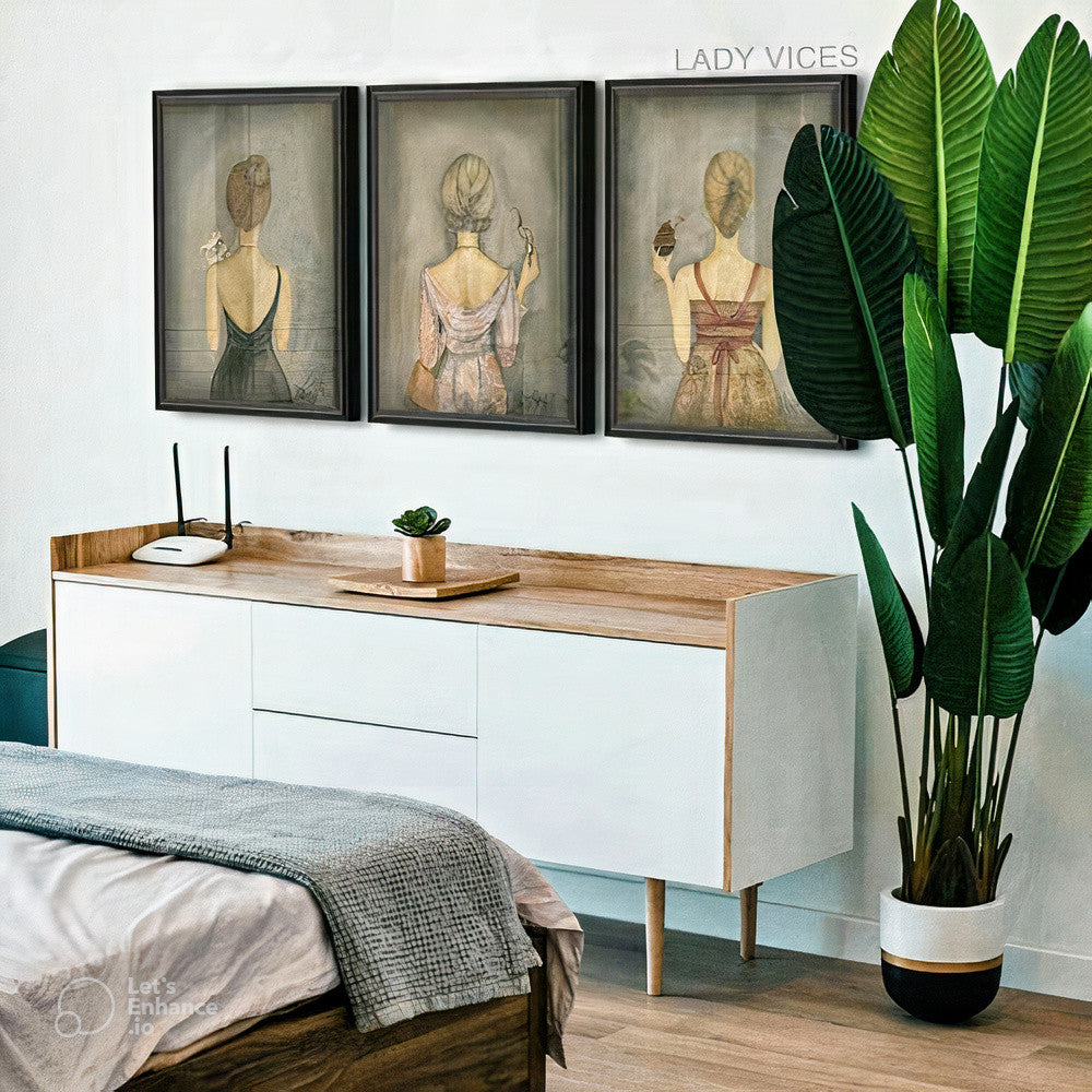 Dominatrix Vice Art Signed by Kolene Spicher