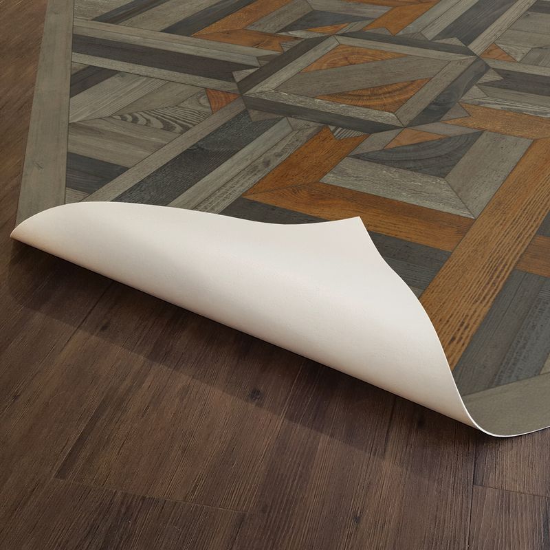 Wooded Slopes - In Great Grandeur Washable Vinyl Area Rugs