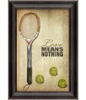 Tennis Love Means Nothing Poster - Interior Mojo llc
