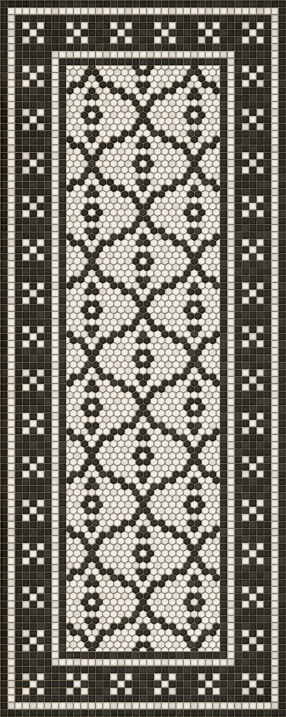 Mosaic F - Pelham Bay Park - Interior Mojo llc