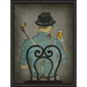 Golf and Brews - Gentleman's Leisure Vice Art